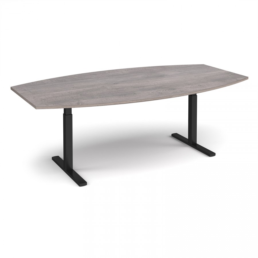 Elev8 Touch Adjustable Radial Boardroom Table 